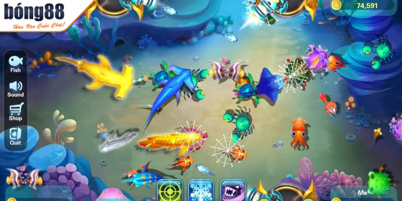 Bắn Cá BONG88 - Siêu Phẩm Hấp Dẫn Từ Nhà Phát Hành Hàng Đầu 2 Những sảnh cược siêu ăn khách tại Bắn Cá BONG88
