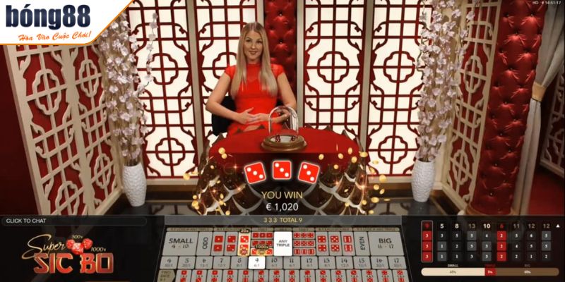 Live Casino BONG88 - Sảnh Cá Cược Trực Tuyến Đẳng Cấp 2025 3 Tham gia trò chơi Sicbo
